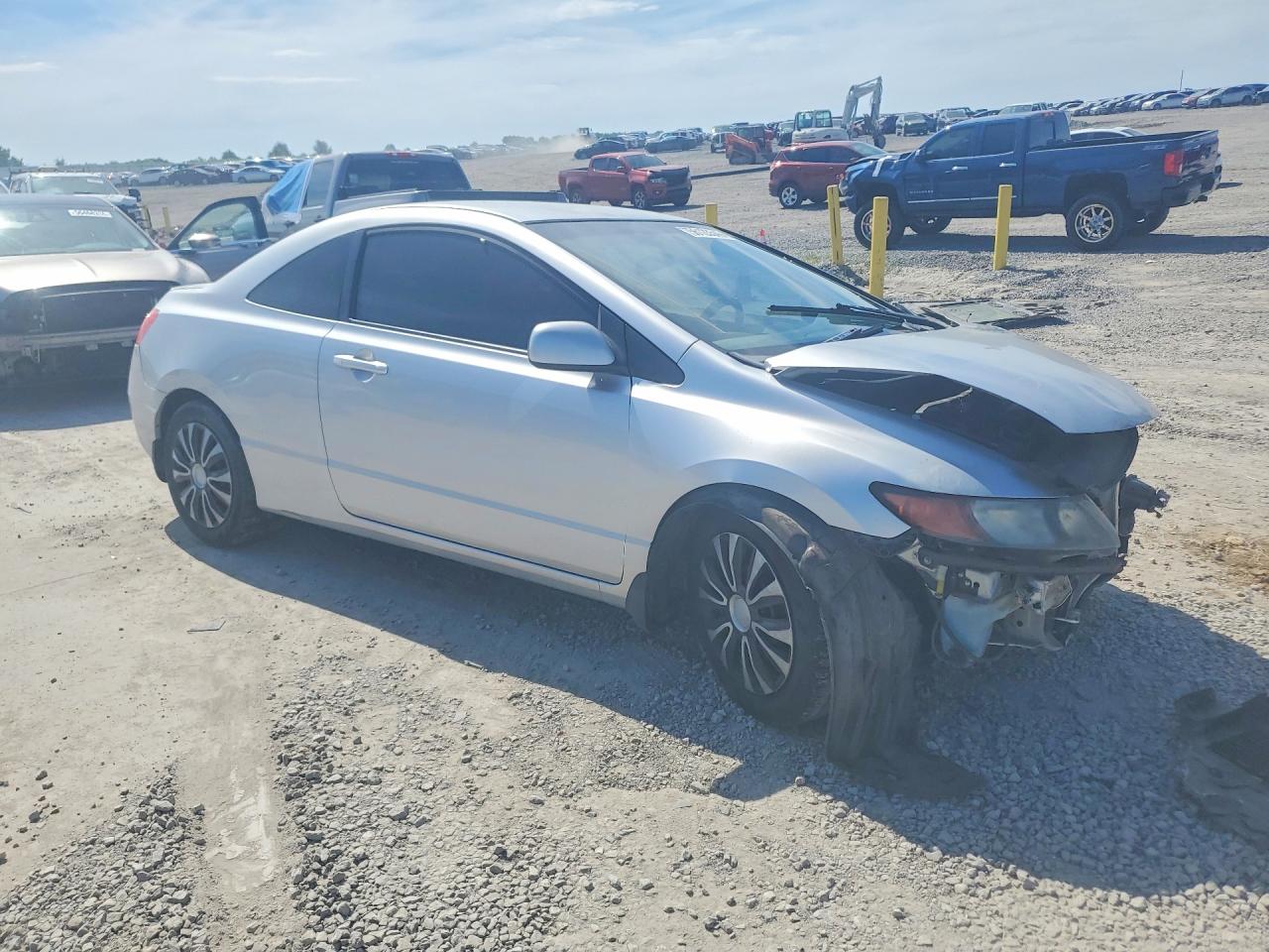 2008 Honda Civic Lx Silver vin: 2HGFG12648H581752