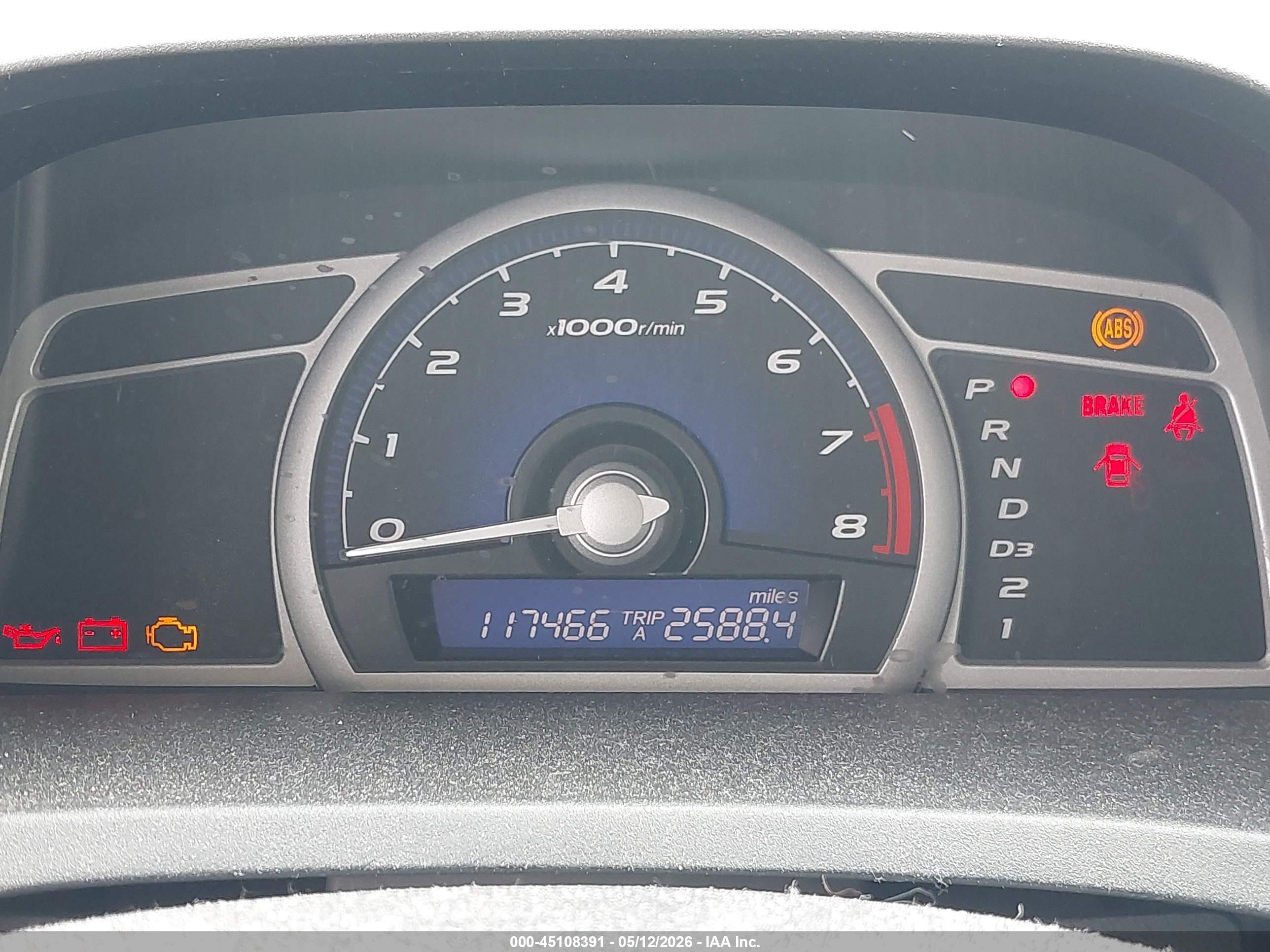 2009 Honda Civic Lx Серебряный vin: 2HGFG12649H500475