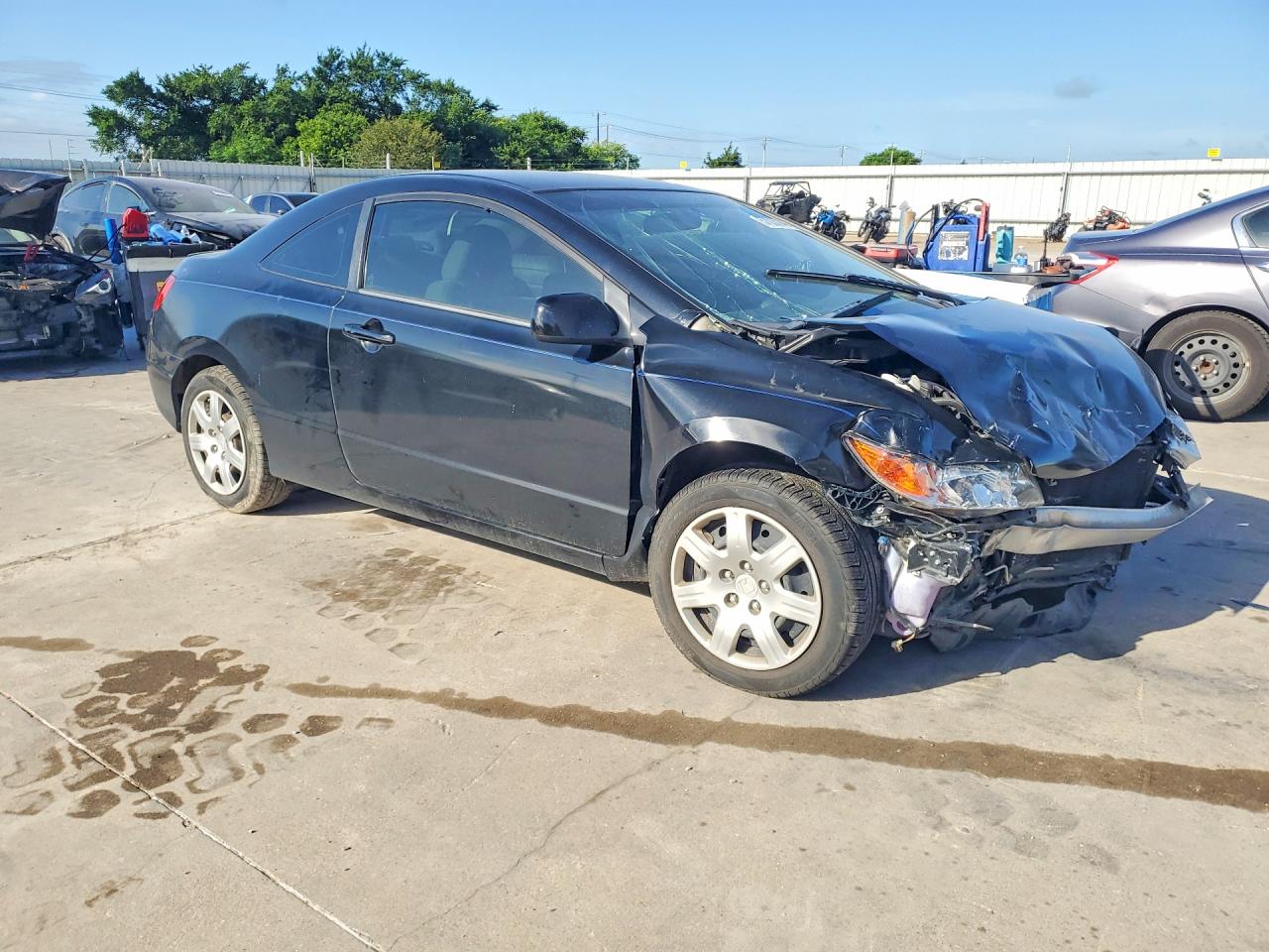2009 Honda Civic Lx Черный vin: 2HGFG12649H515607