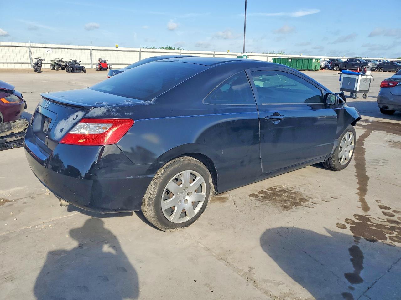 2009 Honda Civic Lx Черный vin: 2HGFG12649H515607