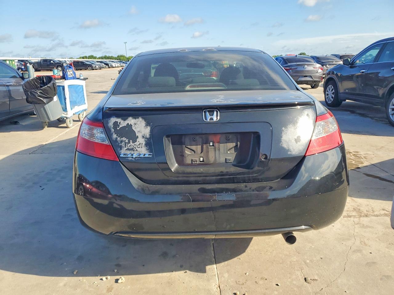 2009 Honda Civic Lx Черный vin: 2HGFG12649H515607