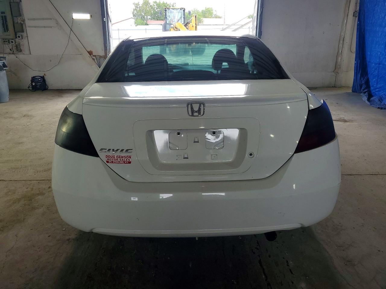 2009 Honda Civic Lx White vin: 2HGFG12649H535629