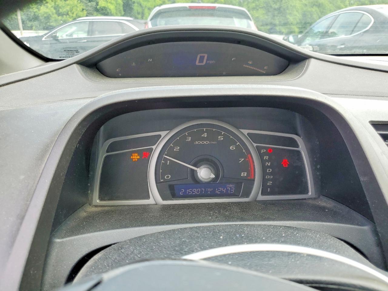 2007 Honda Civic Lx Gray vin: 2HGFG12657H517654