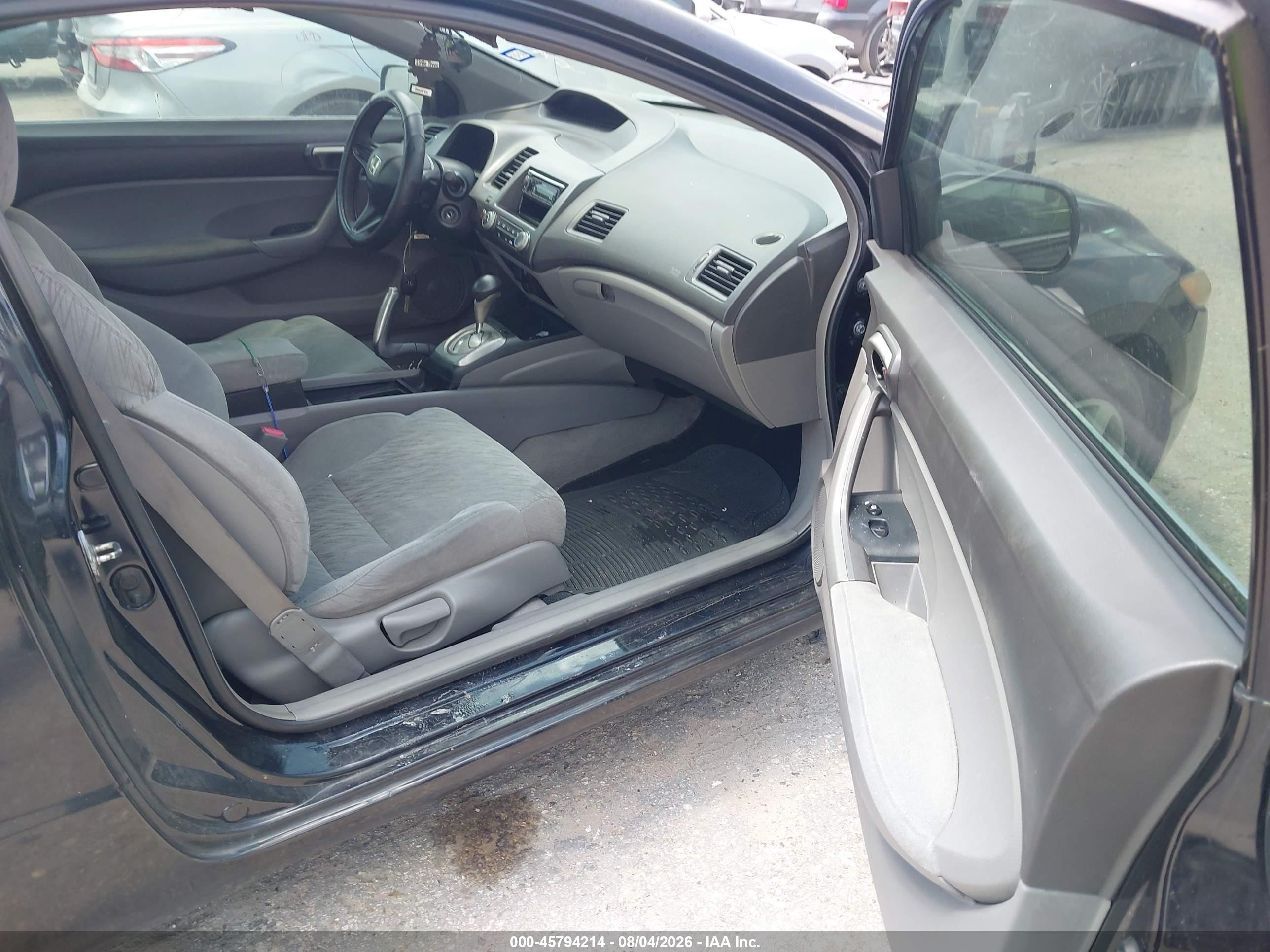 2007 Honda Civic Lx Blue vin: 2HGFG12657H528069