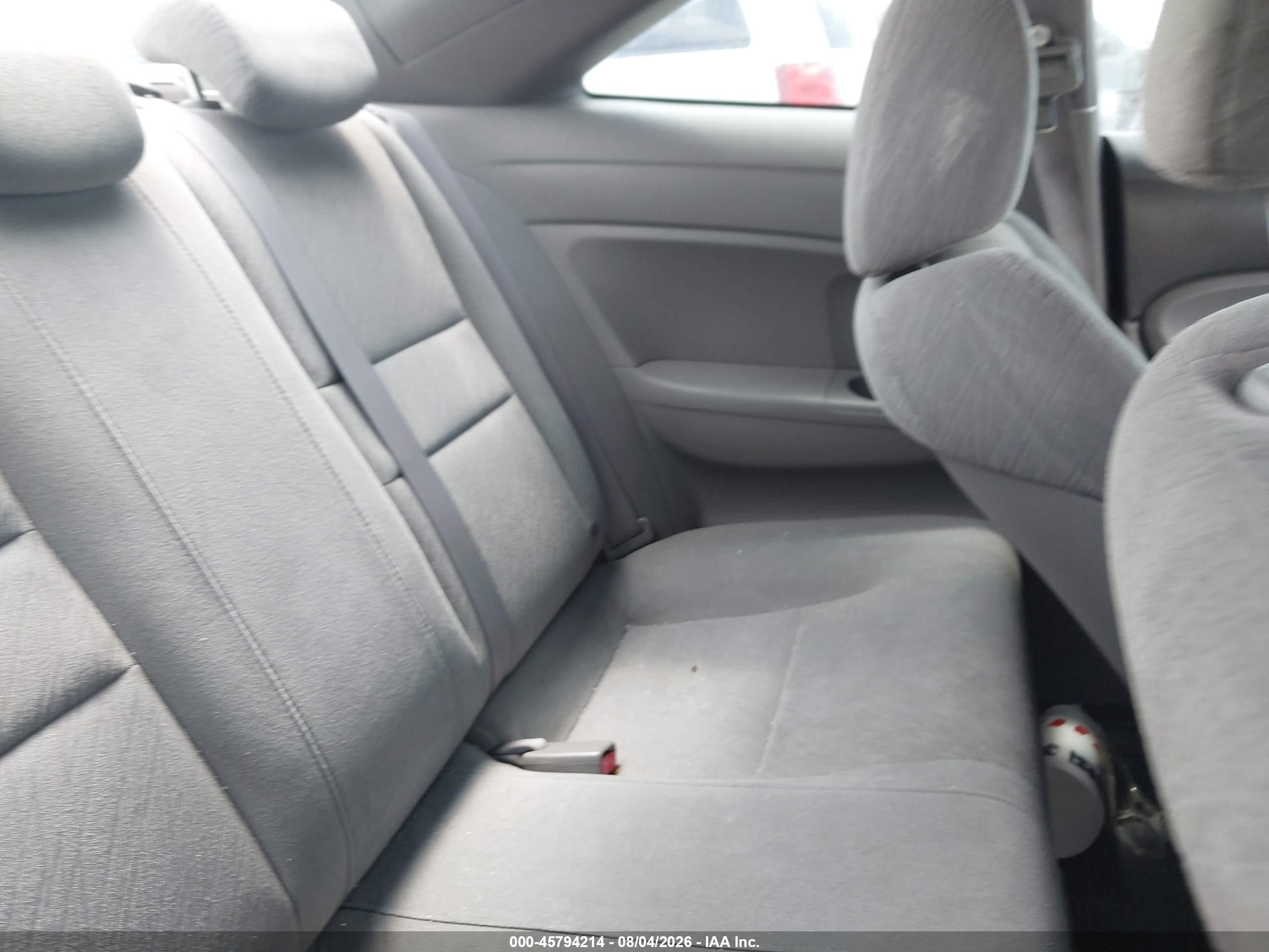 2007 Honda Civic Lx Blue vin: 2HGFG12657H528069