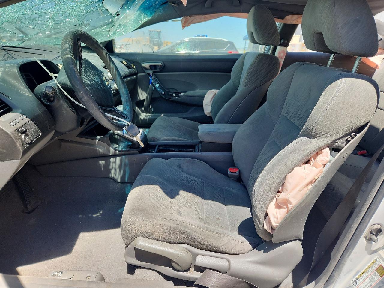 2007 Honda Civic Lx Серый vin: 2HGFG12657H540562