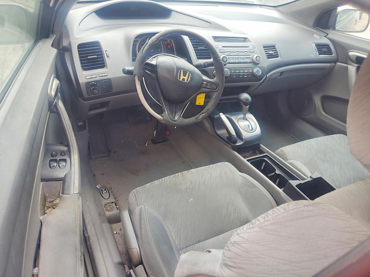 2007 Honda Civic Lx Brown vin: 2HGFG12657H552310