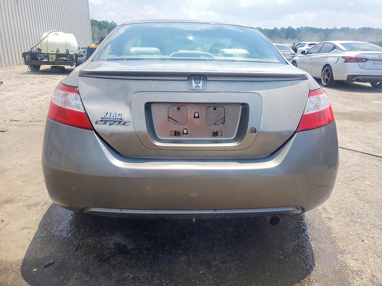 2007 Honda Civic Lx Brown vin: 2HGFG12657H552310