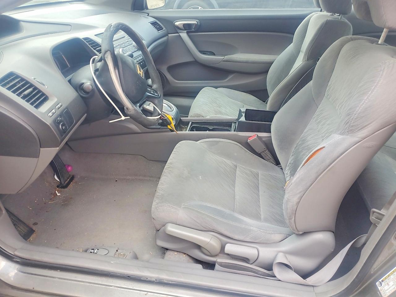 2007 Honda Civic Lx Brown vin: 2HGFG12657H552310