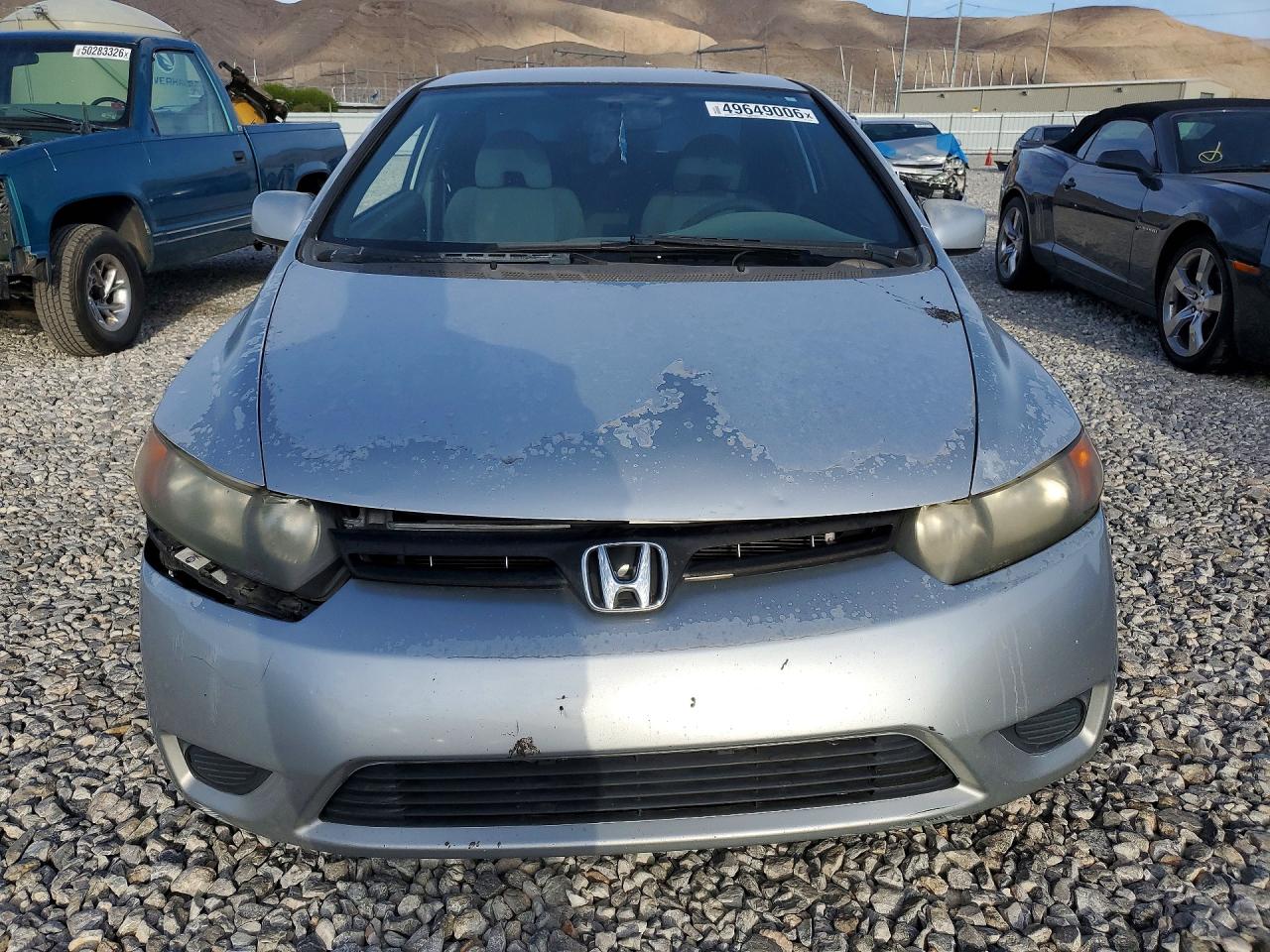2007 Honda Civic Lx Silver vin: 2HGFG12657H567406
