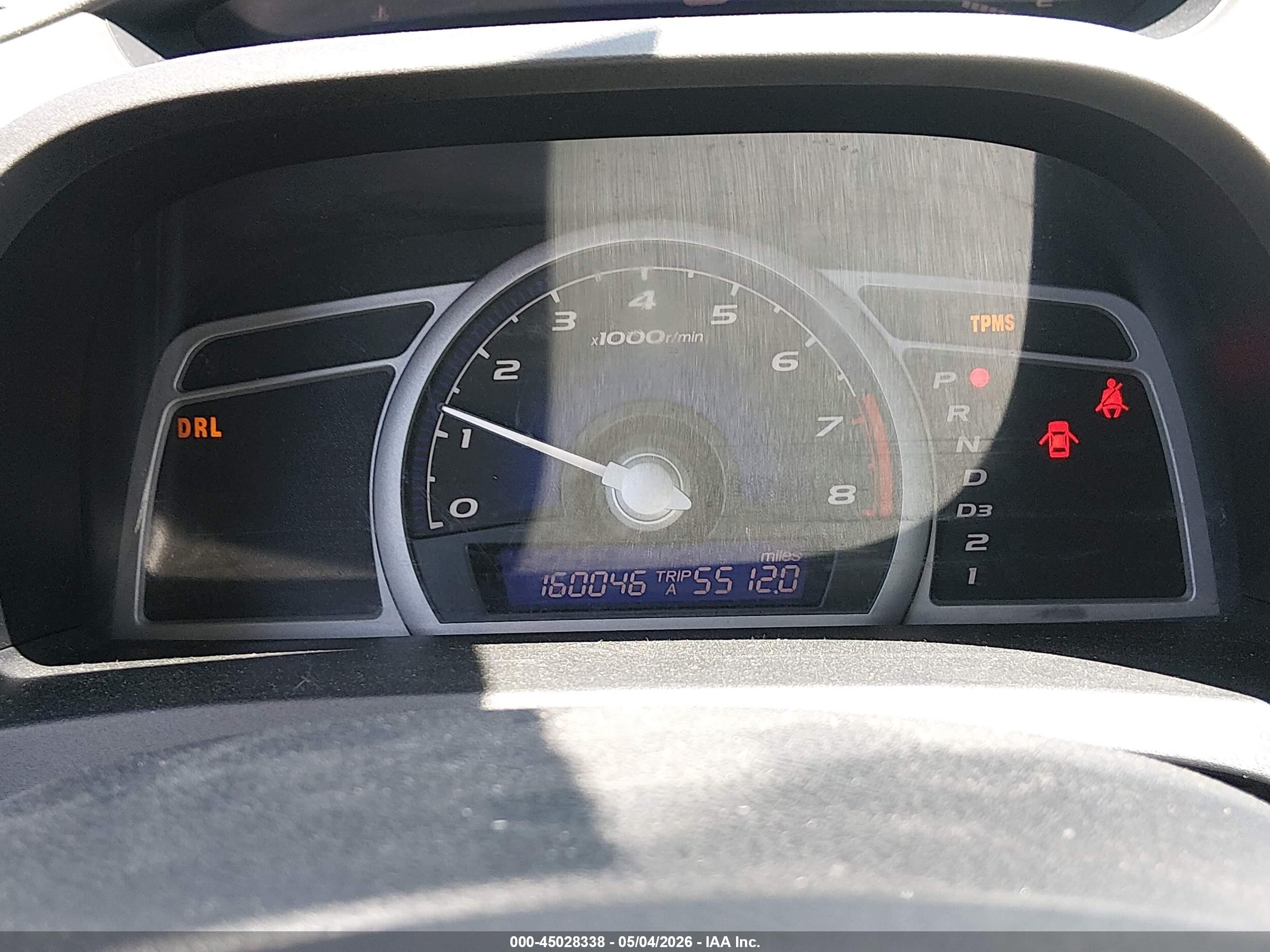 2008 Honda Civic Lx Blue vin: 2HGFG12658H502377