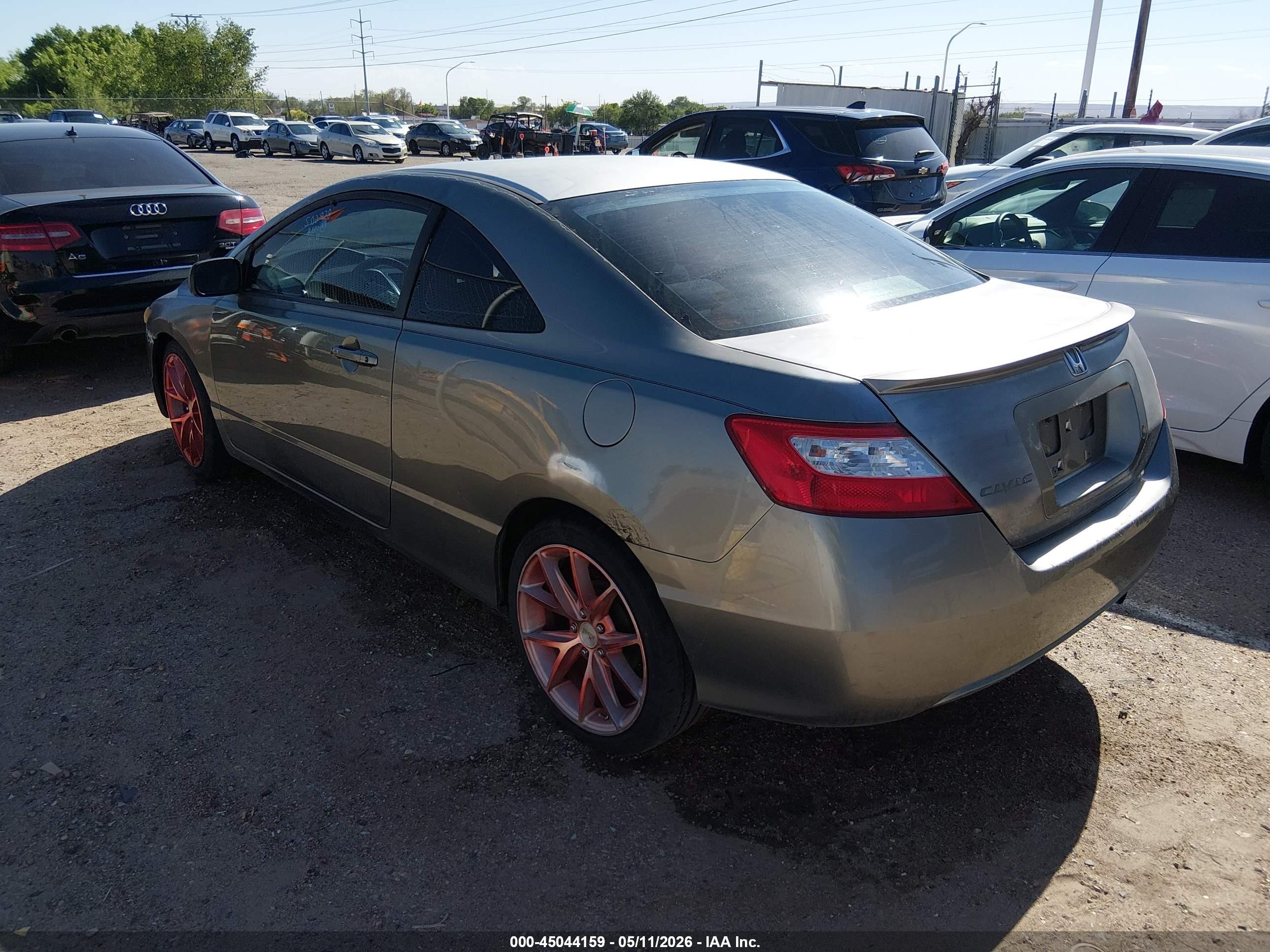 2008 Honda Civic Lx Silver vin: 2HGFG12658H502928