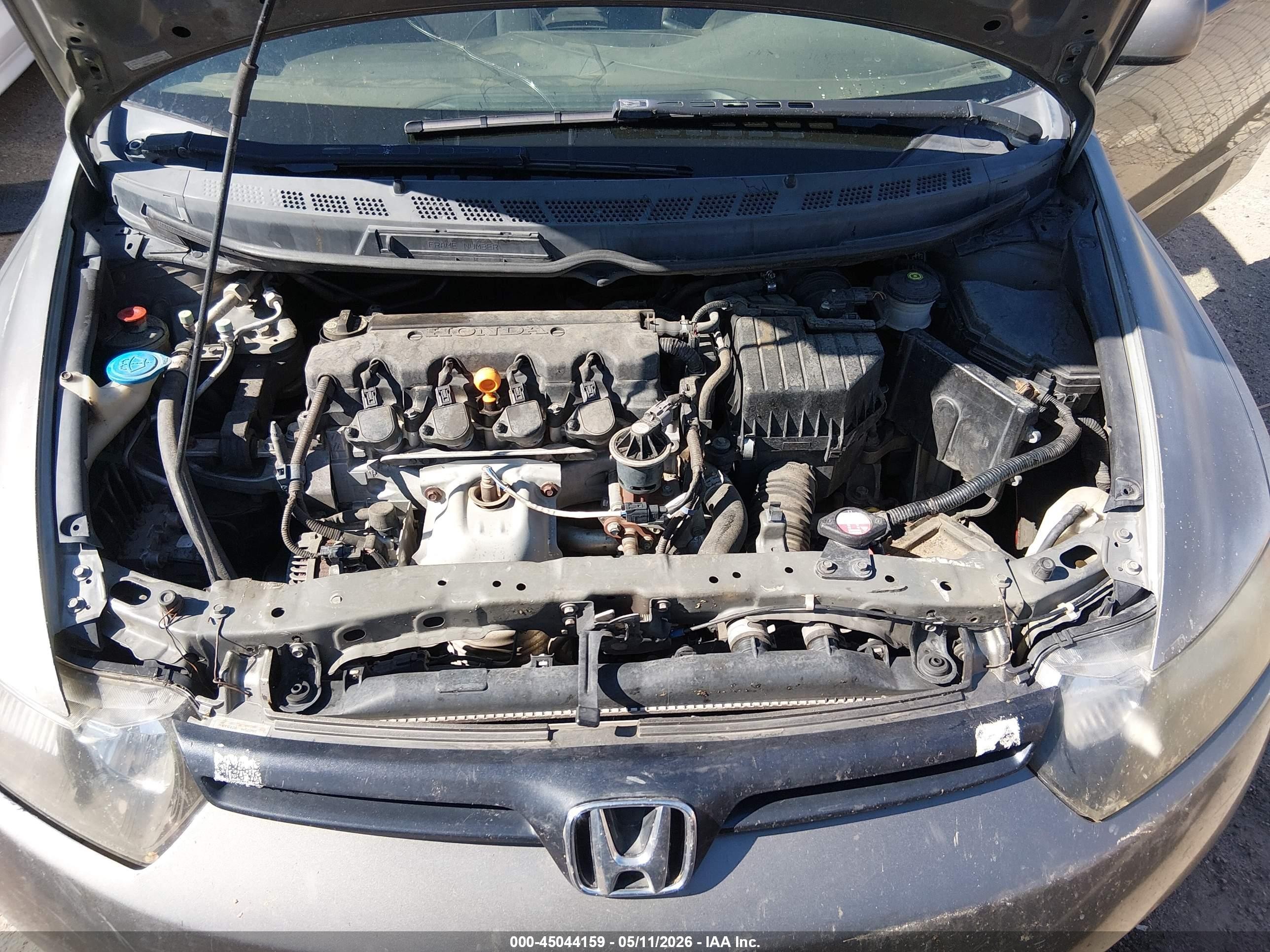 2008 Honda Civic Lx Silver vin: 2HGFG12658H502928