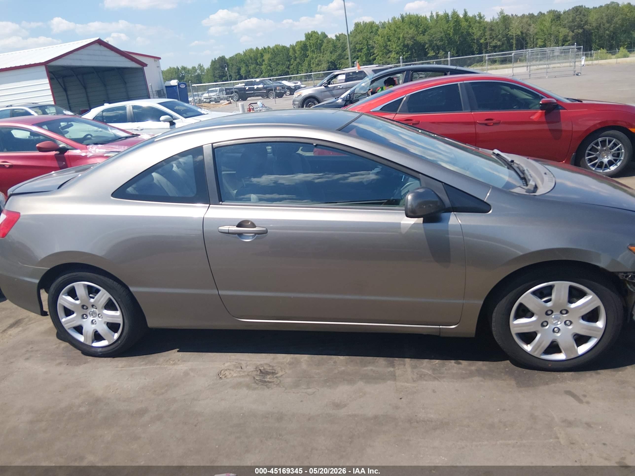 2008 Honda Civic Lx Pewter vin: 2HGFG12658H529613