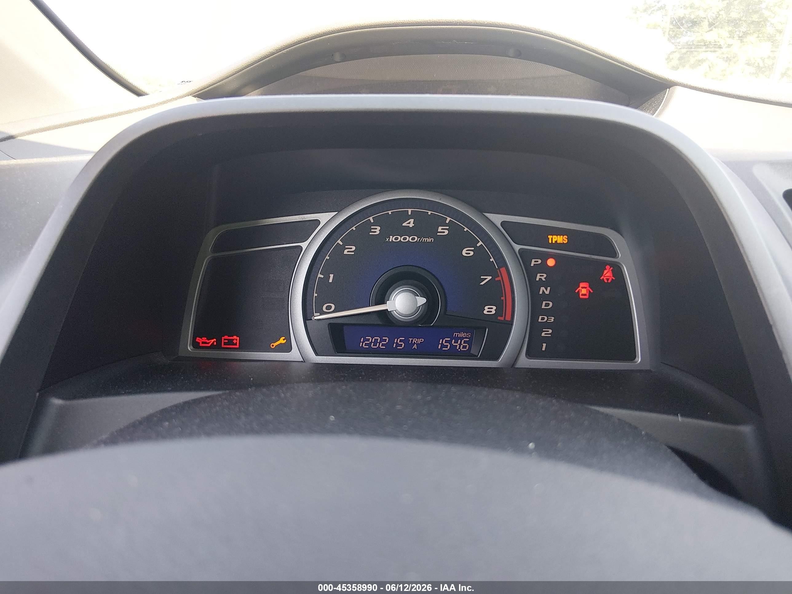 2008 Honda Civic Lx Gray vin: 2HGFG12658H548274