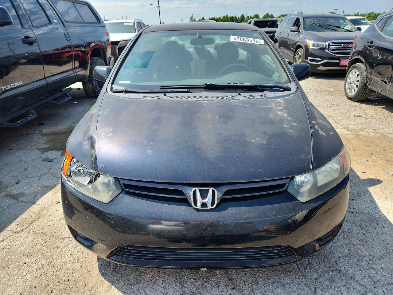 2008 Honda Civic Lx Blue vin: 2HGFG12658H554799