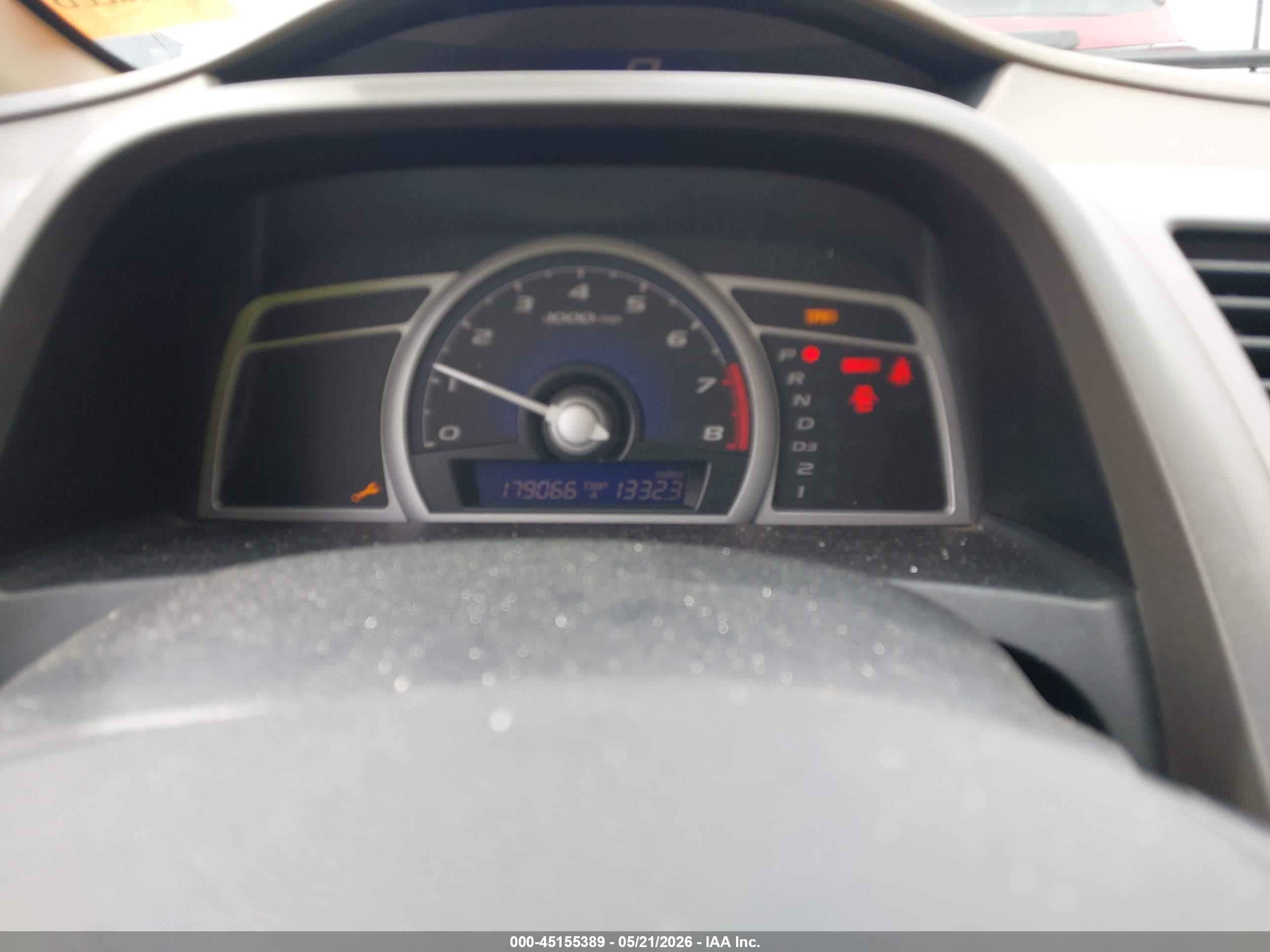 2008 Honda Civic Lx White vin: 2HGFG12658H565365