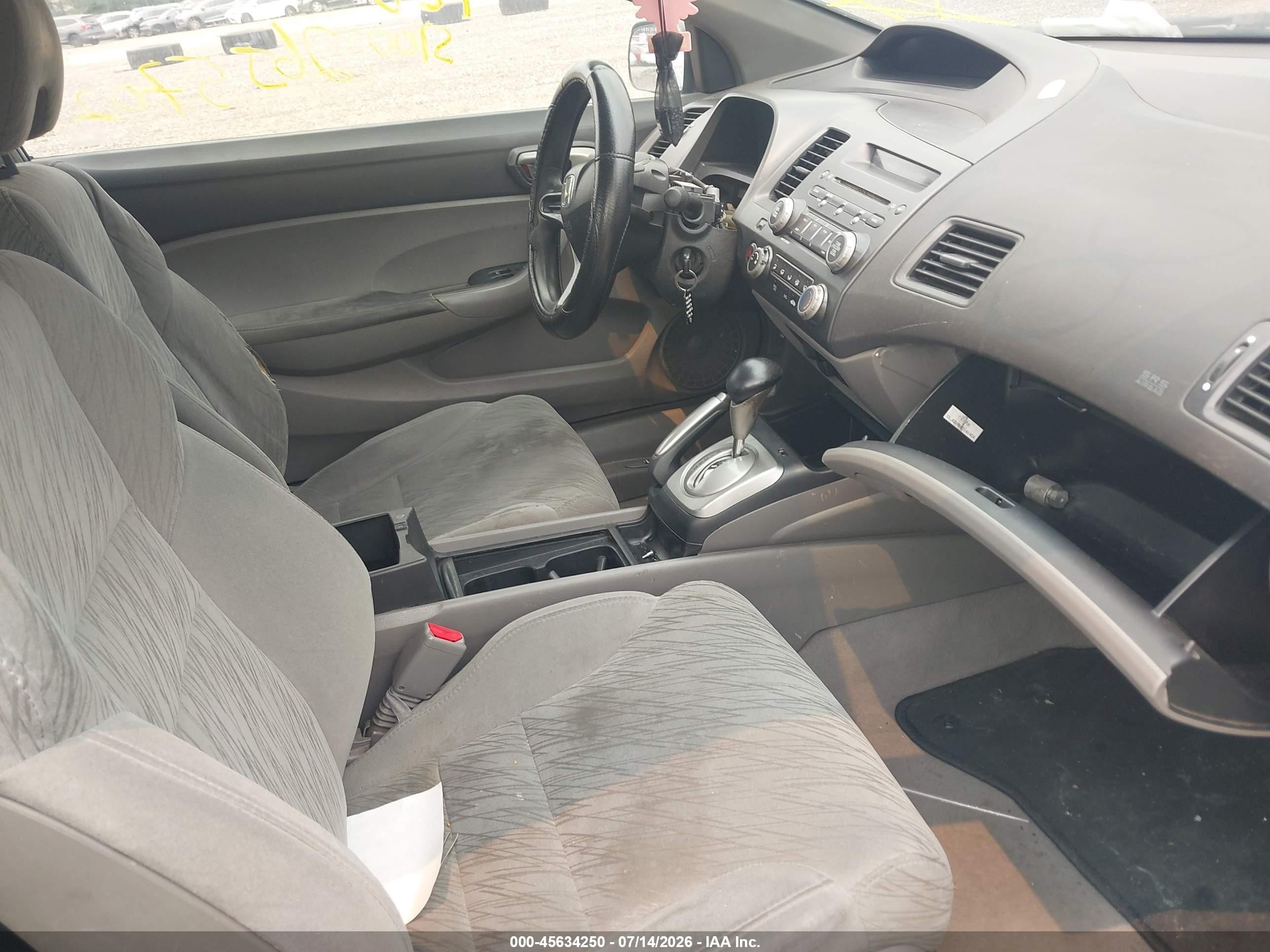 2008 Honda Civic Lx Blue vin: 2HGFG12658H571747