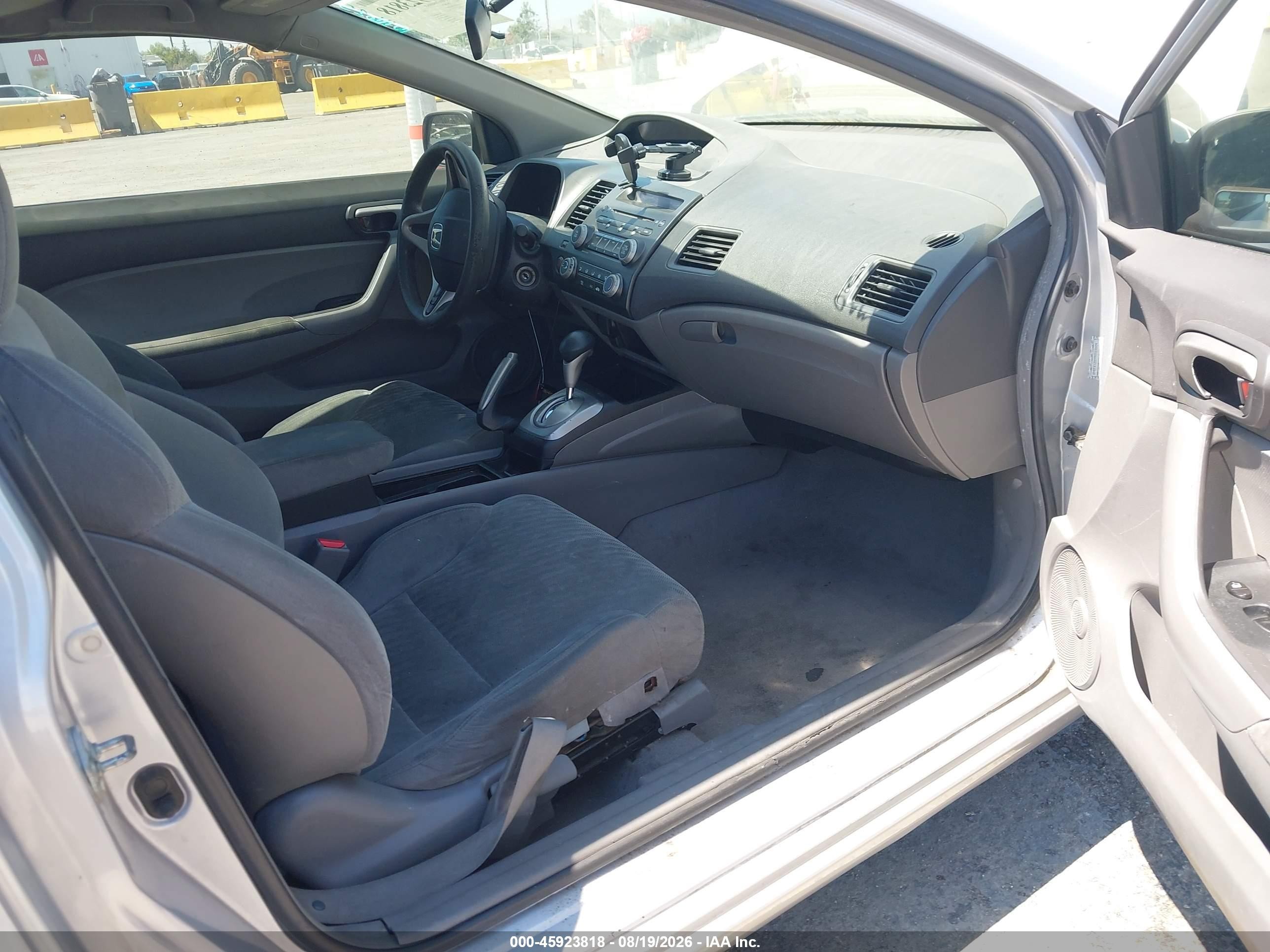2009 Honda Civic Lx Silver vin: 2HGFG126598512604