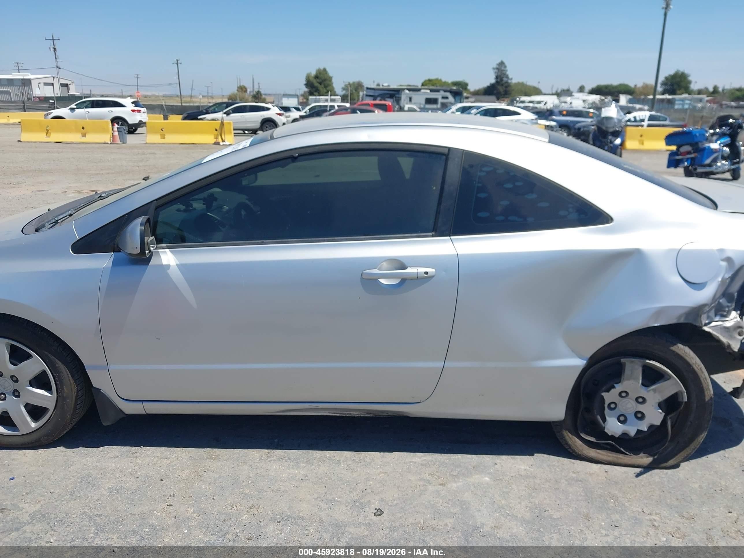 2009 Honda Civic Lx Silver vin: 2HGFG126598512604