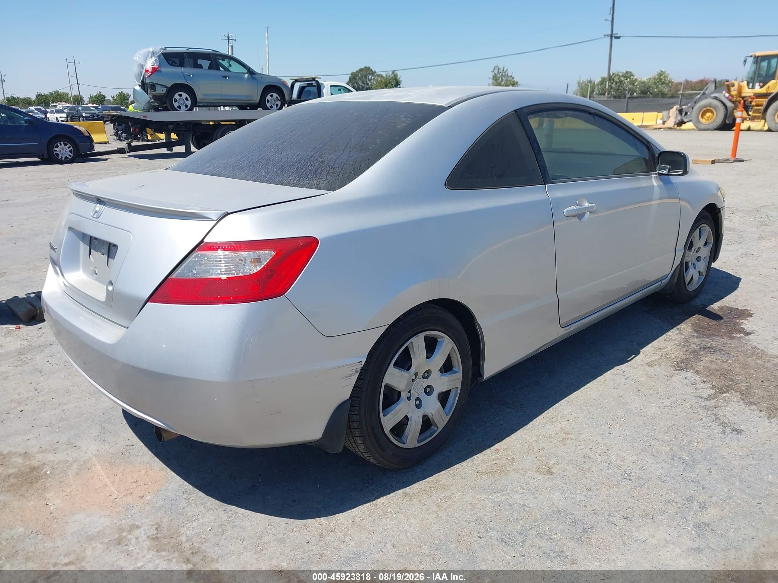 2009 Honda Civic Lx Silver vin: 2HGFG126598512604