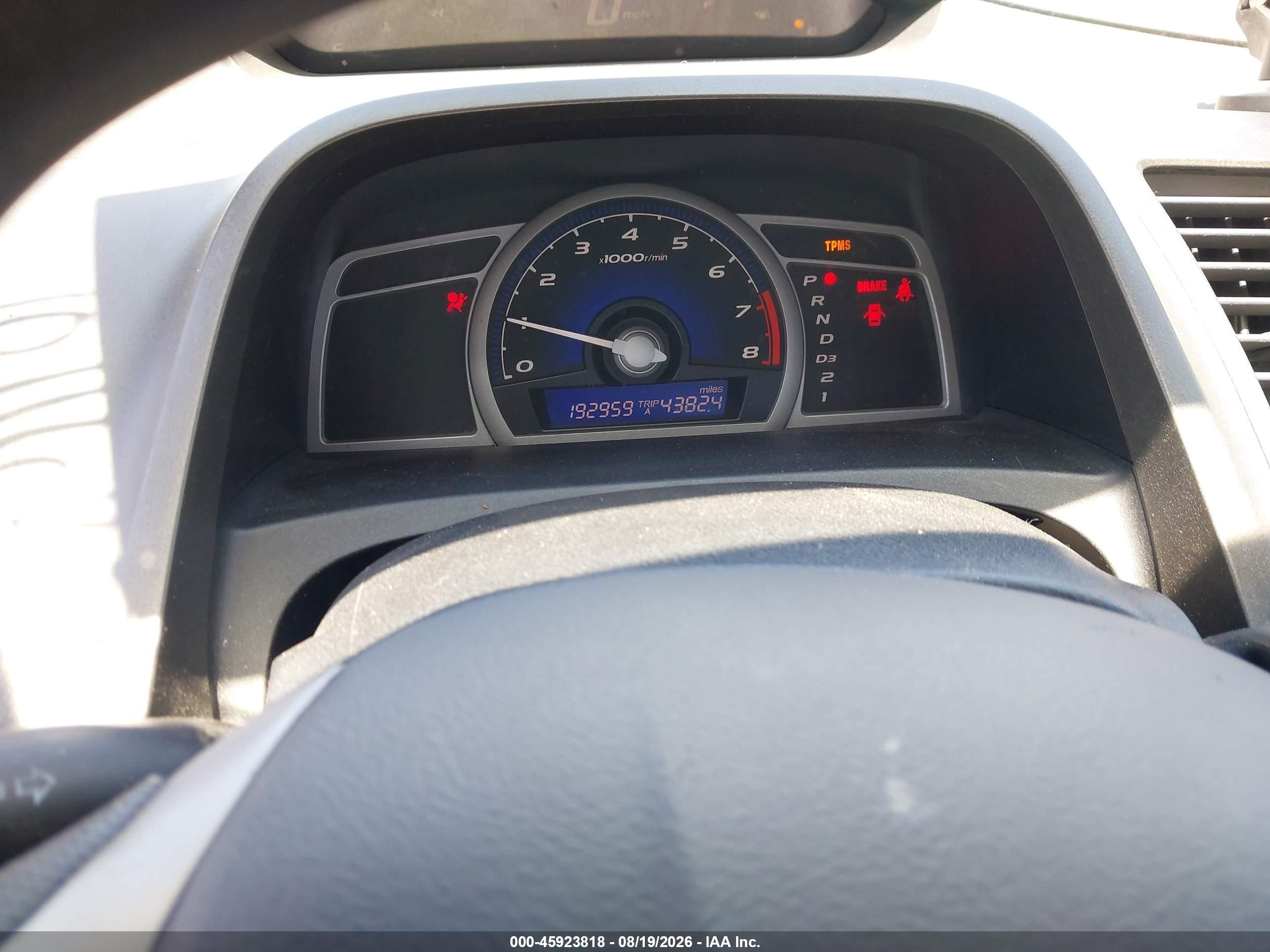 2009 Honda Civic Lx Silver vin: 2HGFG126598512604