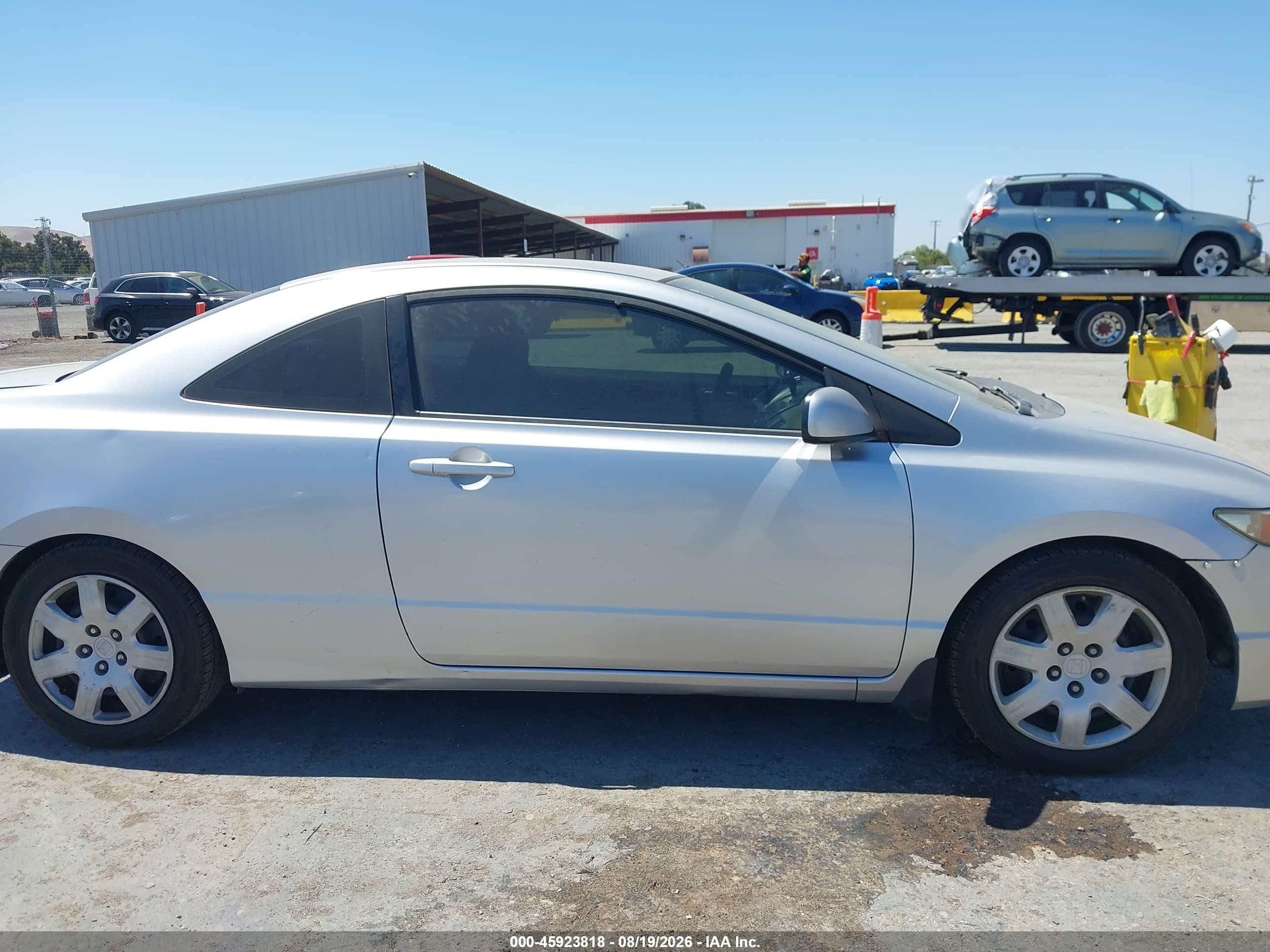 2009 Honda Civic Lx Silver vin: 2HGFG126598512604