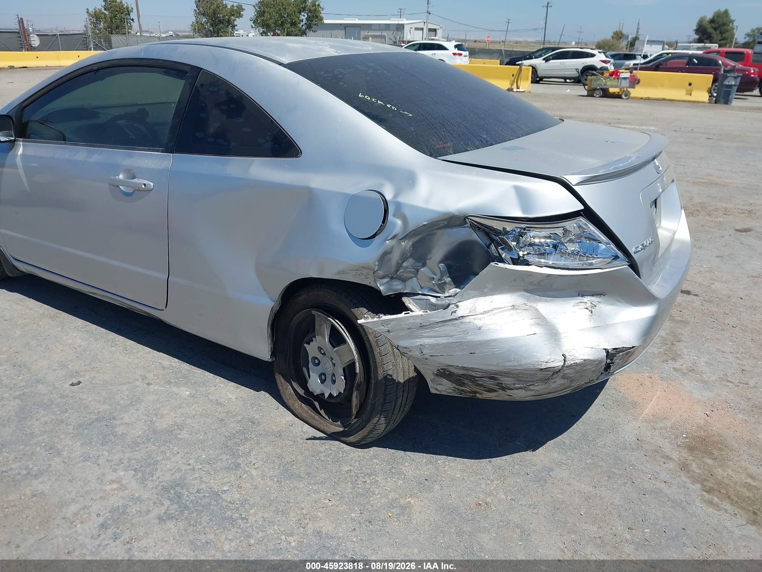 2009 Honda Civic Lx Silver vin: 2HGFG126598512604