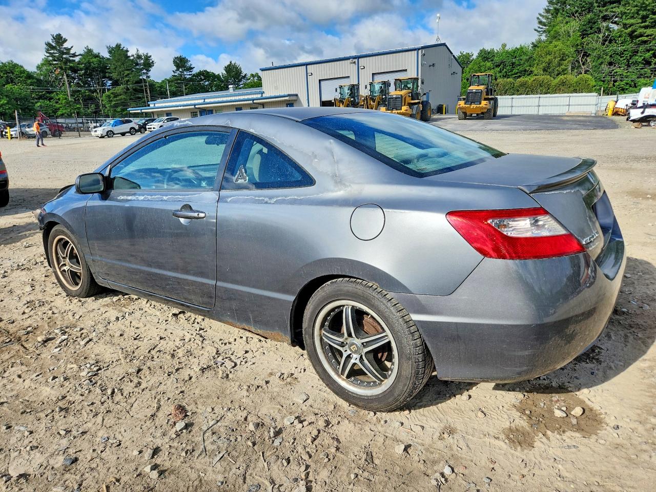2009 Honda Civic Lx Серый vin: 2HGFG12659H507936