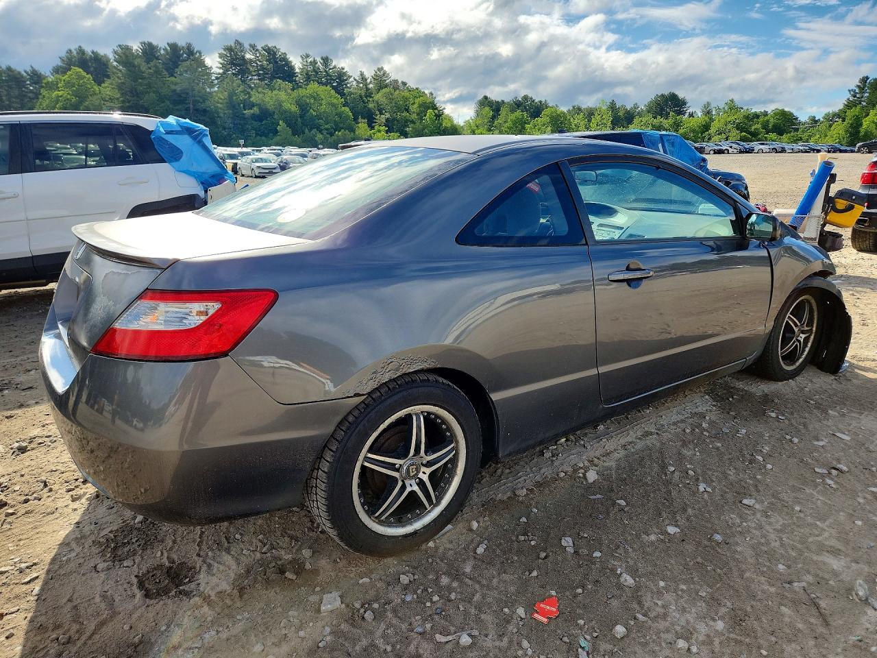 2009 Honda Civic Lx Серый vin: 2HGFG12659H507936