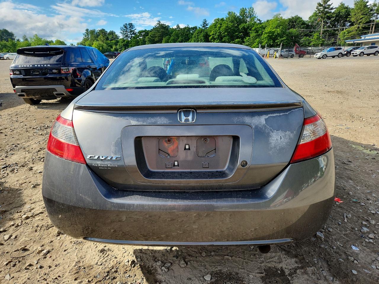 2009 Honda Civic Lx Серый vin: 2HGFG12659H507936