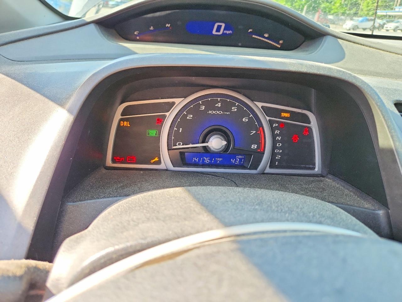 2009 Honda Civic Lx Серый vin: 2HGFG12659H507936