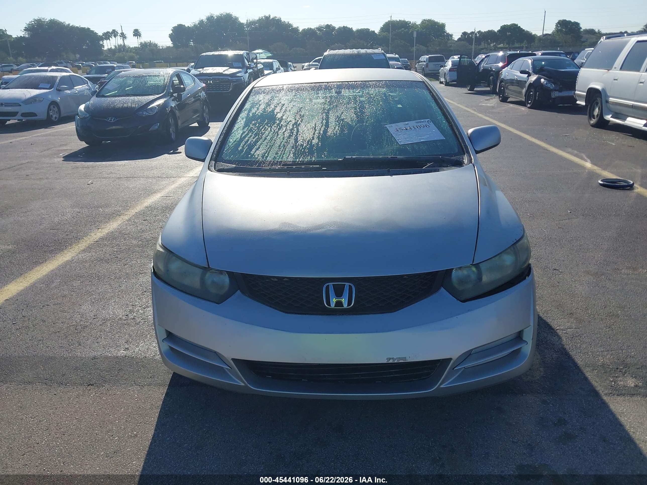 2009 Honda Civic Lx Gray vin: 2HGFG12659H507967