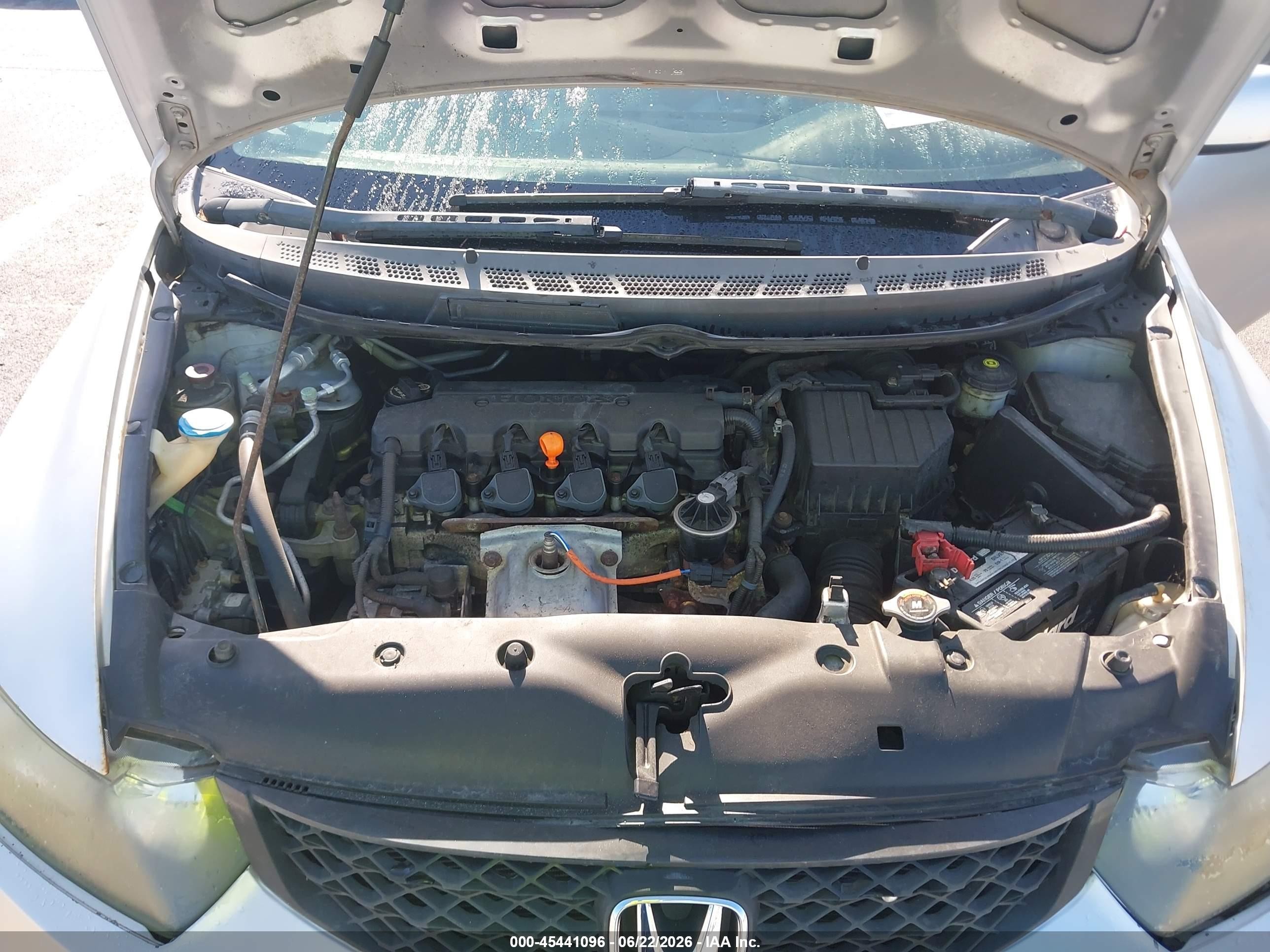 2009 Honda Civic Lx Gray vin: 2HGFG12659H507967