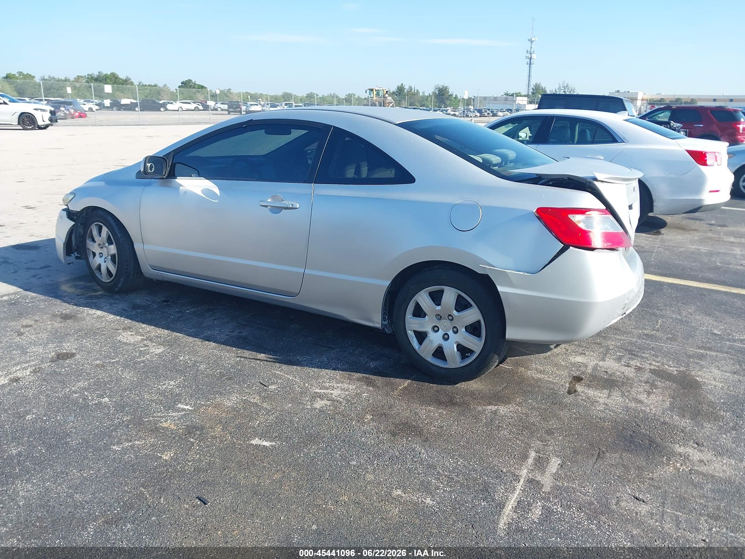 2009 Honda Civic Lx Gray vin: 2HGFG12659H507967