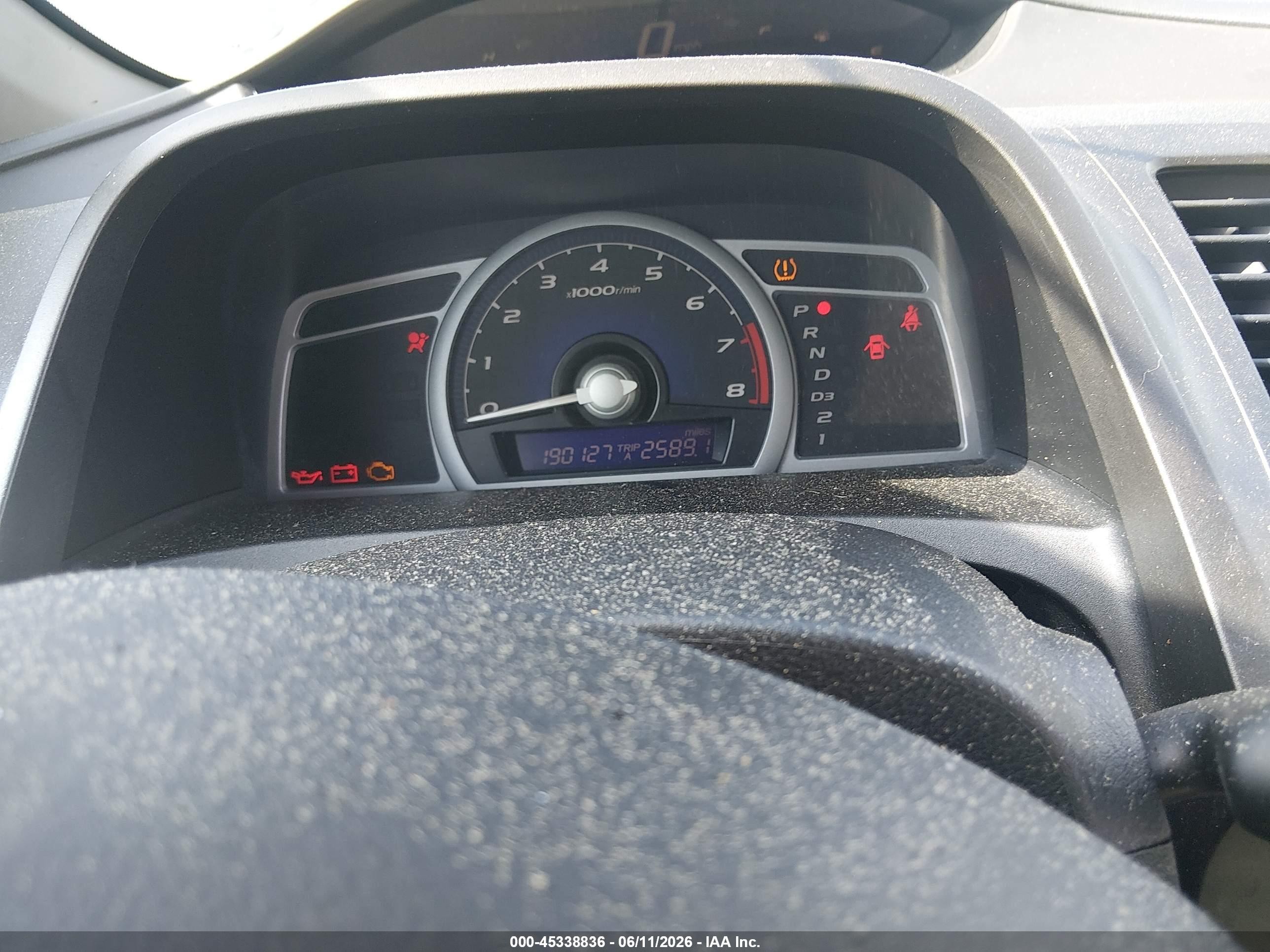 2009 Honda Civic Lx Black vin: 2HGFG12659H519066