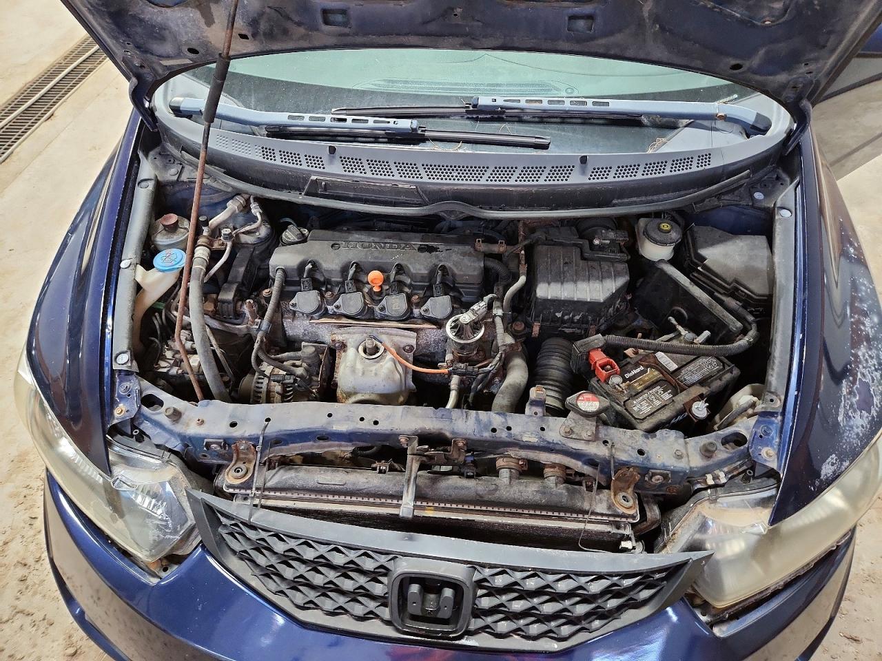 2009 Honda Civic Lx Blue vin: 2HGFG12659H540323