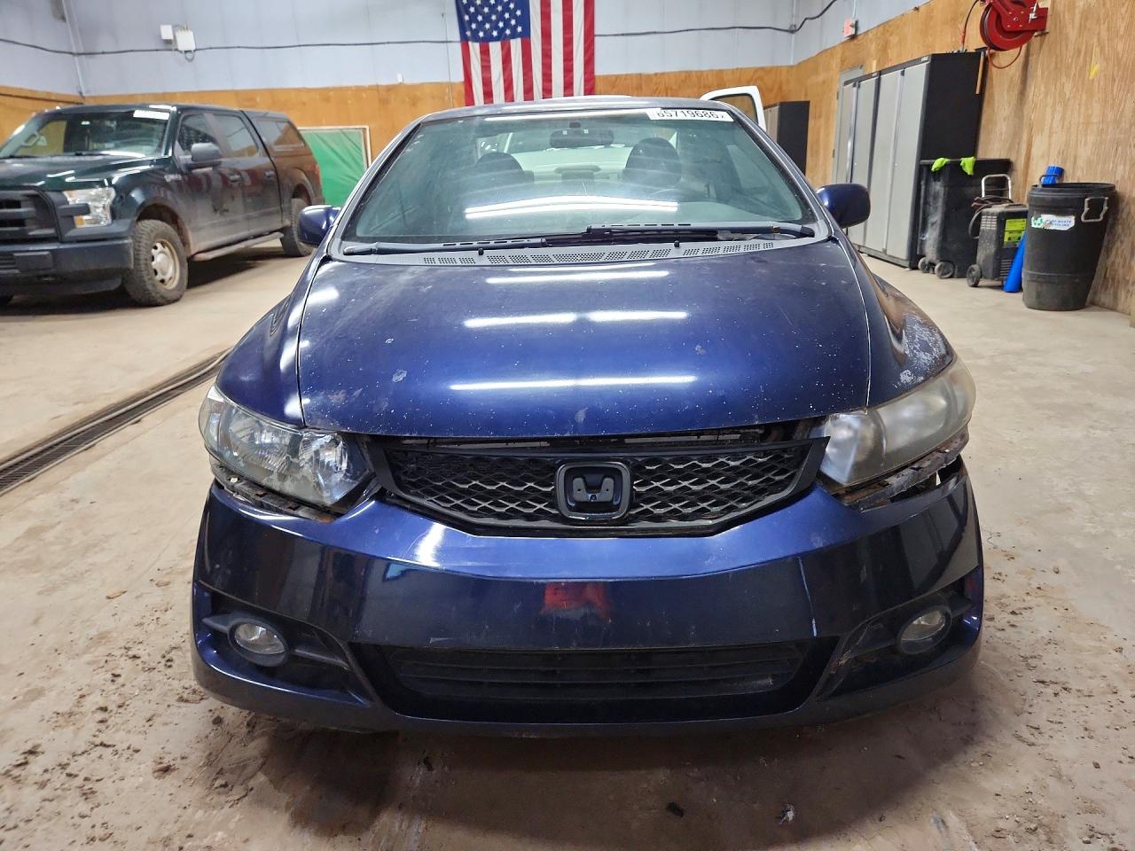 2009 Honda Civic Lx Blue vin: 2HGFG12659H540323