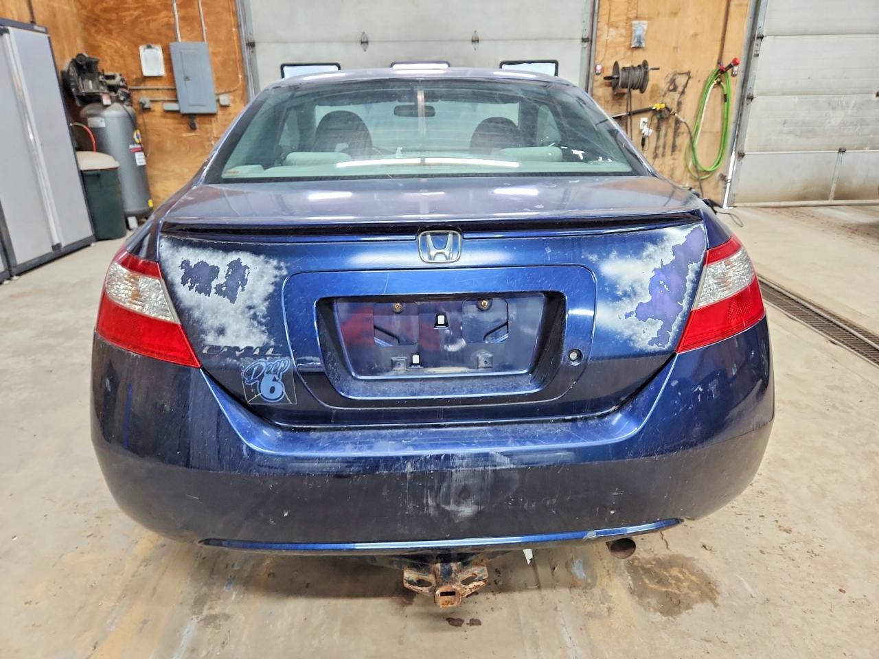 2009 Honda Civic Lx Blue vin: 2HGFG12659H540323
