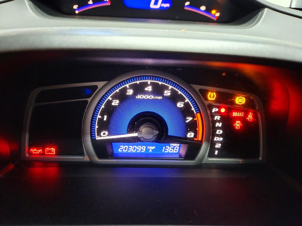 2009 Honda Civic Lx Blue vin: 2HGFG12659H540323