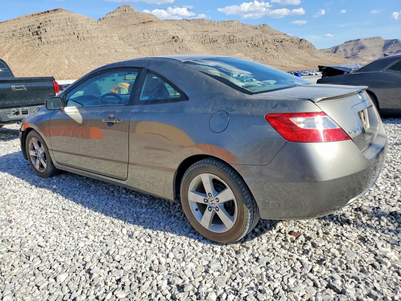 2006 Honda Civic Lx Gray vin: 2HGFG12666H514261