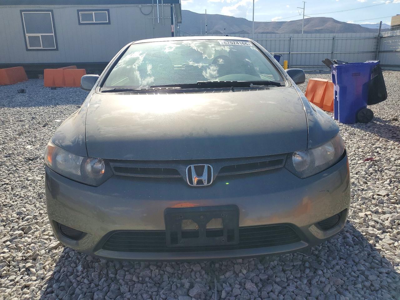 2006 Honda Civic Lx Gray vin: 2HGFG12666H514261