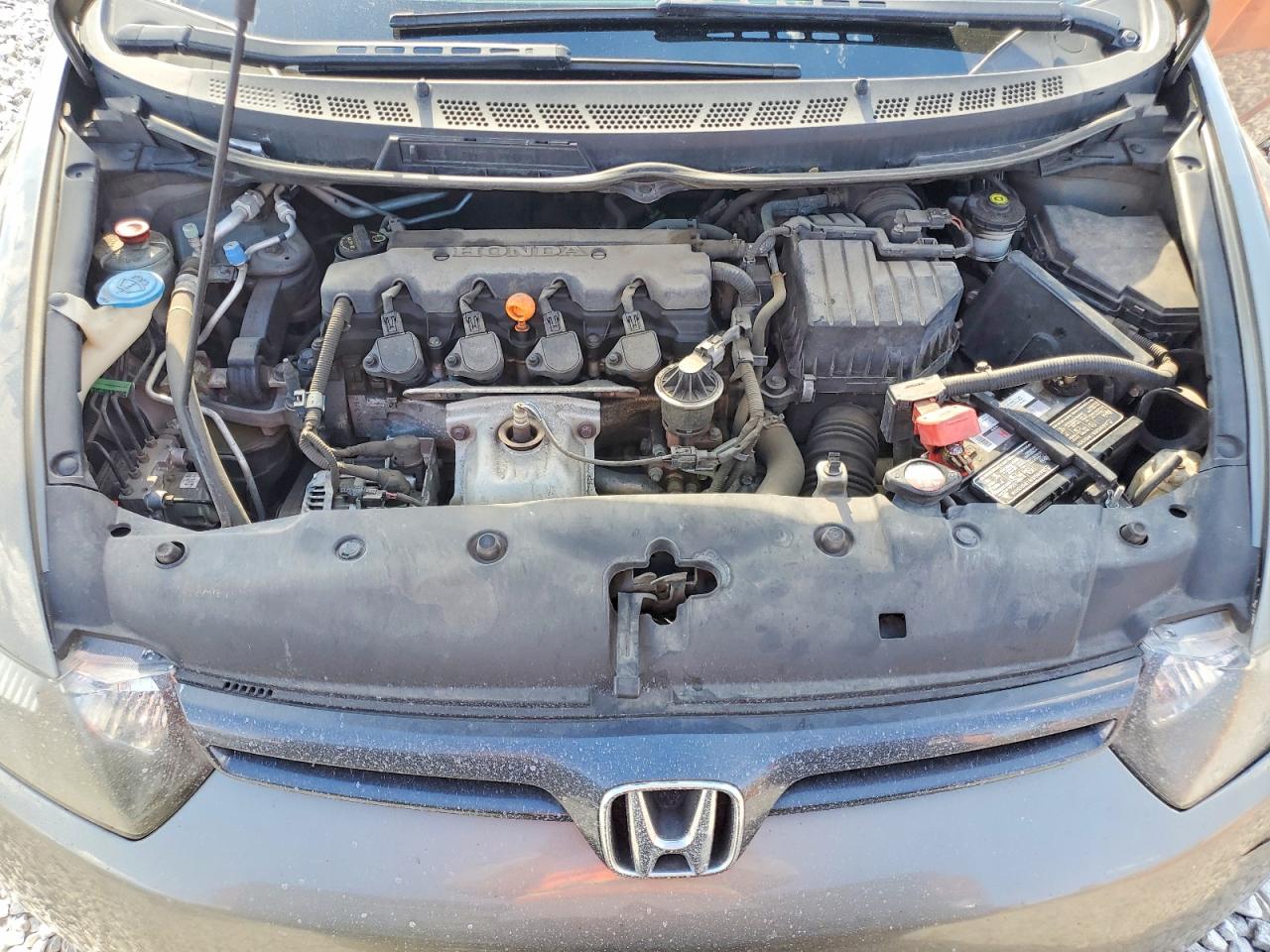 2006 Honda Civic Lx Gray vin: 2HGFG12666H514261