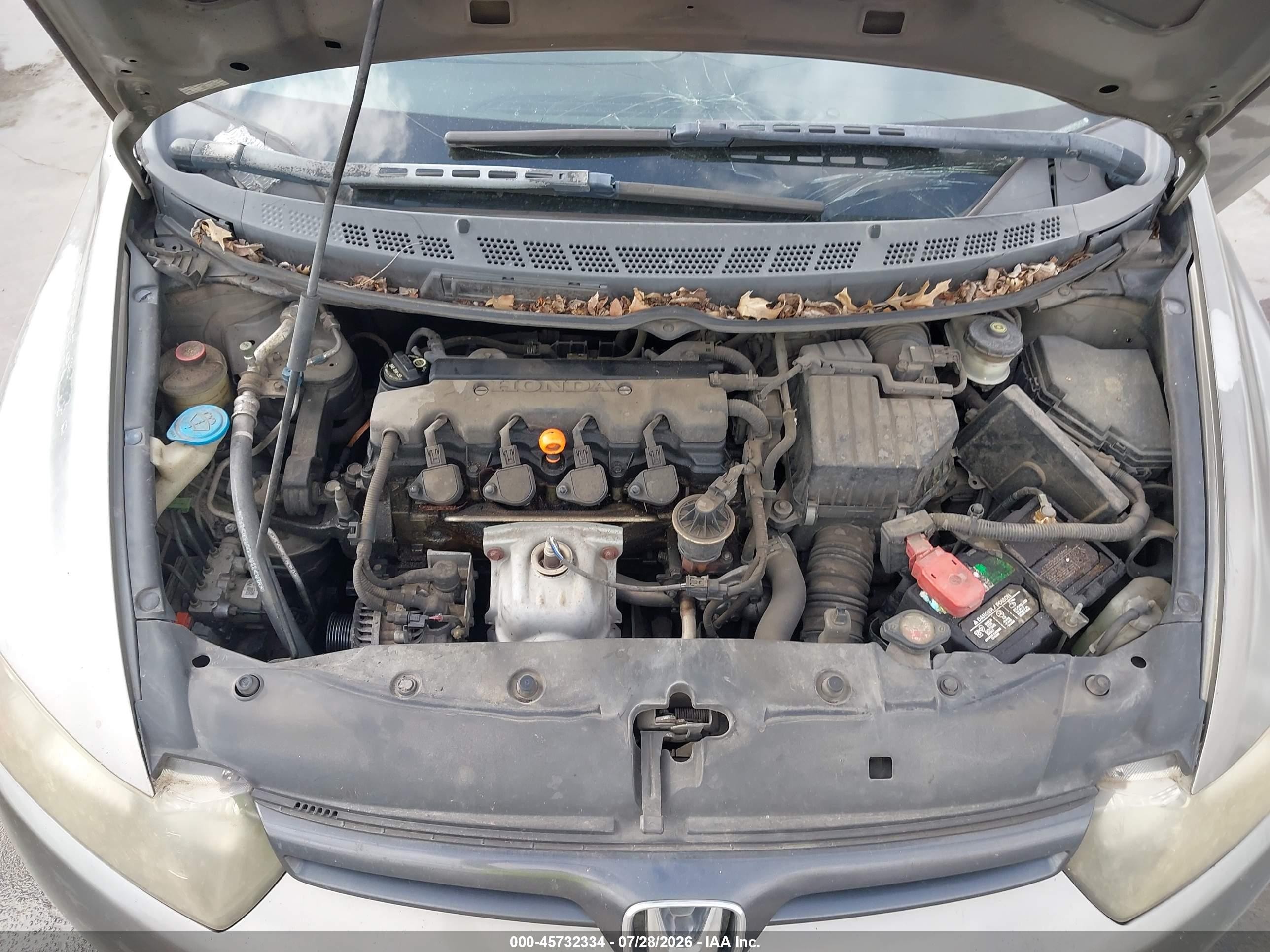 2006 Honda Civic Lx Brown vin: 2HGFG12666H529522