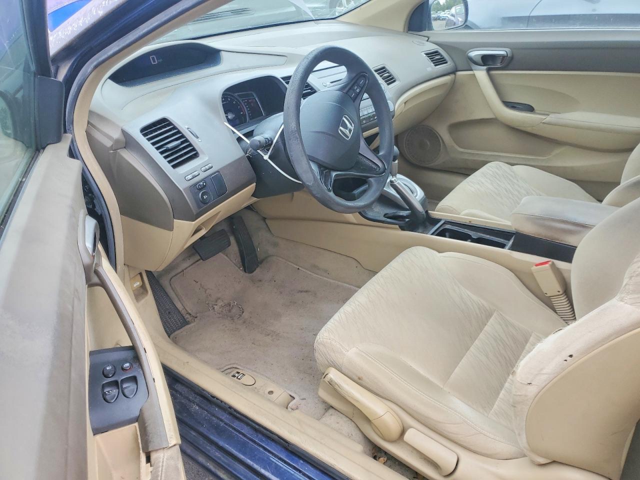 2006 Honda Civic Lx Blue vin: 2HGFG12666H570197