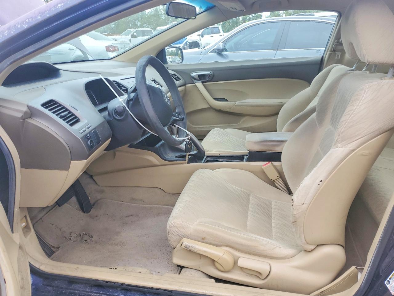 2006 Honda Civic Lx Blue vin: 2HGFG12666H570197