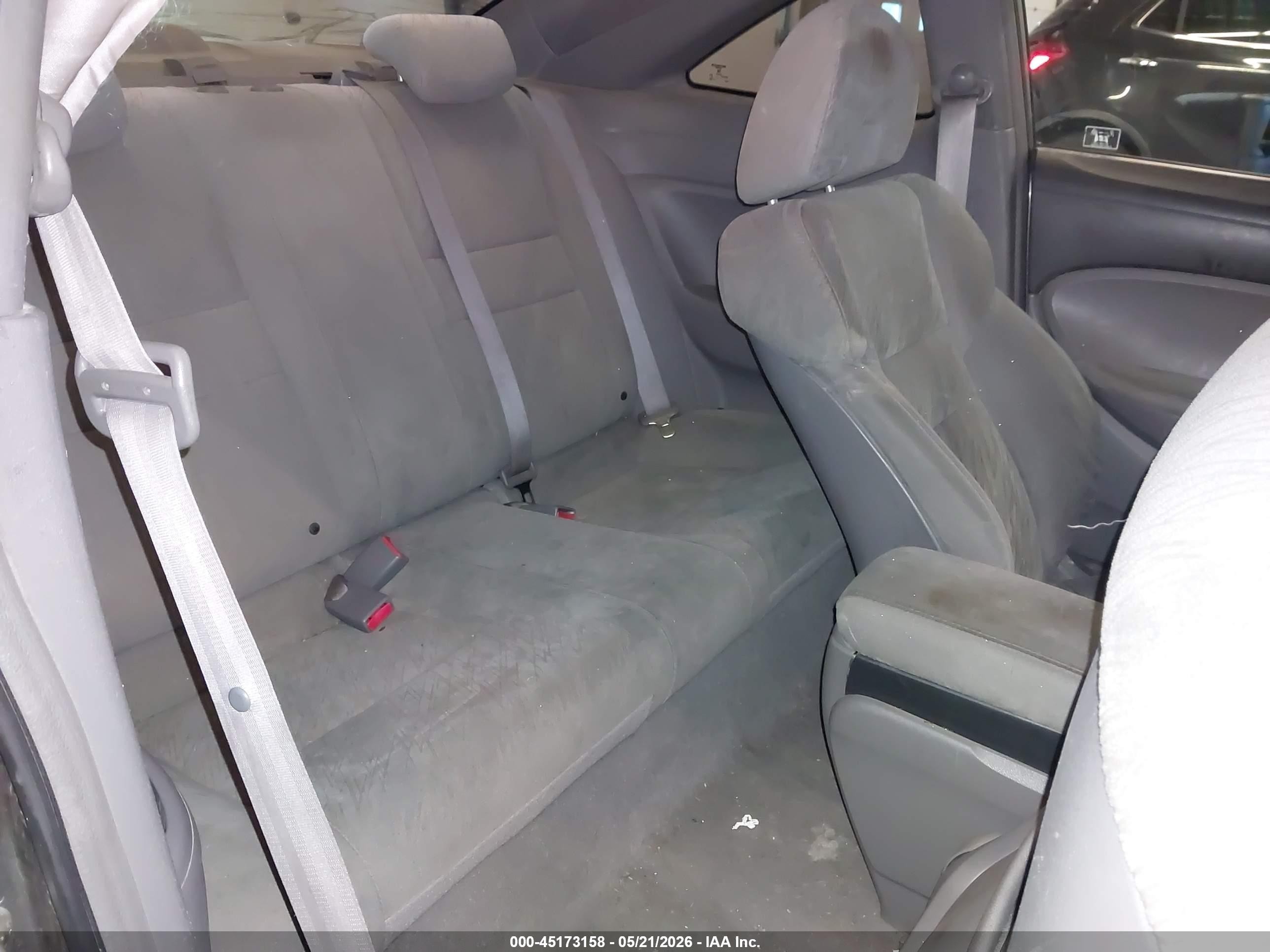 2007 Honda Civic Lx Gray vin: 2HGFG12667H510762
