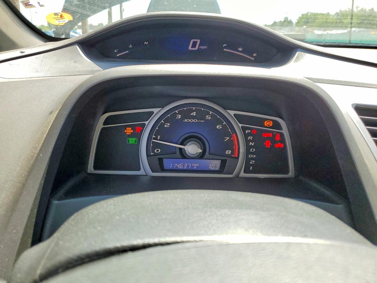 2007 Honda Civic Lx Черный vin: 2HGFG12667H553966