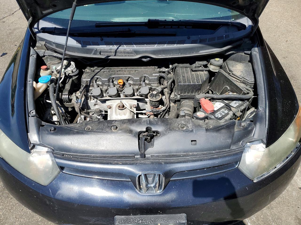 2007 Honda Civic Lx Черный vin: 2HGFG12667H553966