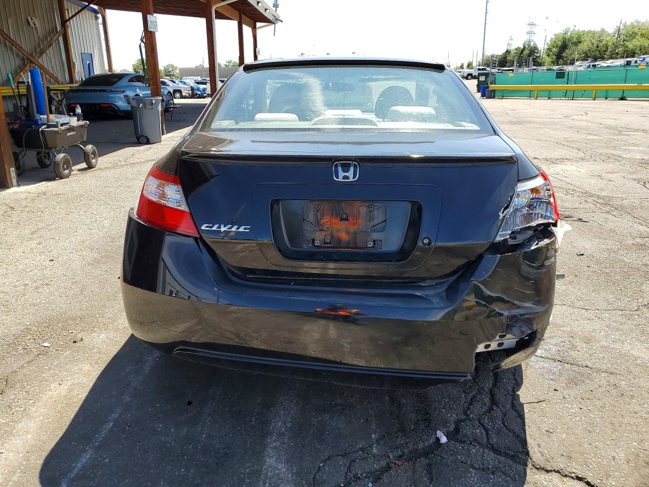 2007 Honda Civic Lx Черный vin: 2HGFG12667H553966